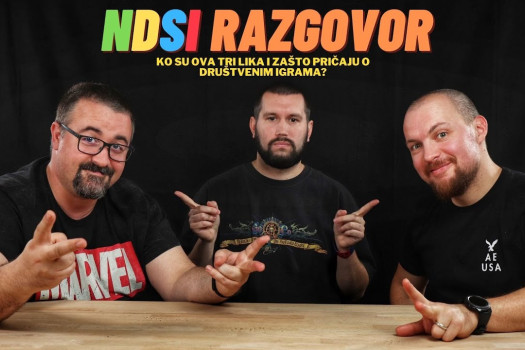 NDSI Razgovor - Ko su ova tri lika i zašto pričaju o društvenim igrama?