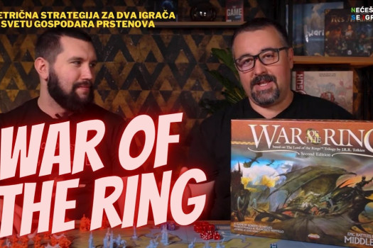 War of The Ring - ratna igra u Tolkinovom svetu Gospodara Prstenova