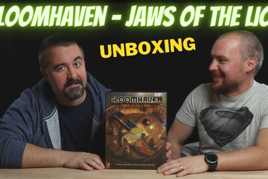 Gloomhaven: Jaws of the Lion - Otvaranje kutije (unboxing)