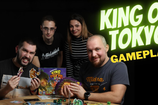 Igramo partiju društvene igre King of Tokyo (gameplay)