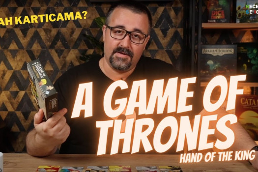 A Game of Thrones, Hand of the King - interesantna logička igra karticama (prikaz društvene igre)