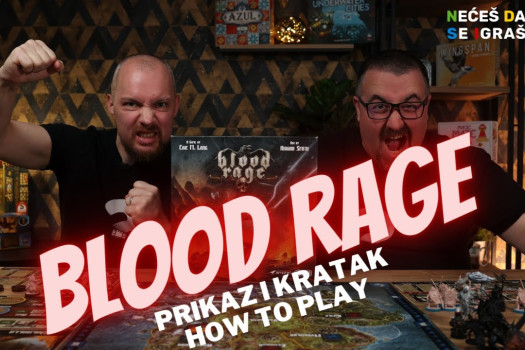 Blood Rage - Krvoproliće u doba vikinga (Prikaz i kratak "how to play")