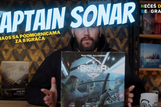 Captain Sonar - Potapanje brodova na steroidima (Prikaz i recenzija društvene igre)