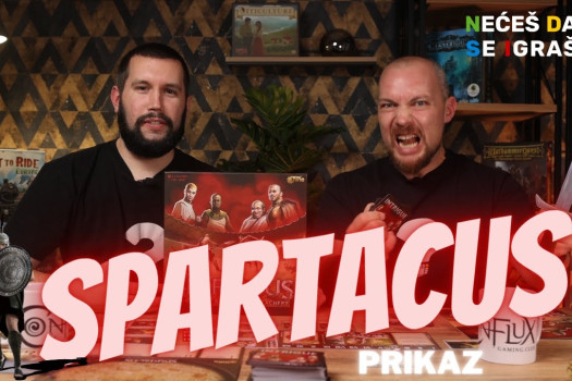 Spartacus - spletkarenje, trgovina, izdaja i borbe u arenama drevnog Rima (prikaz i utisci)