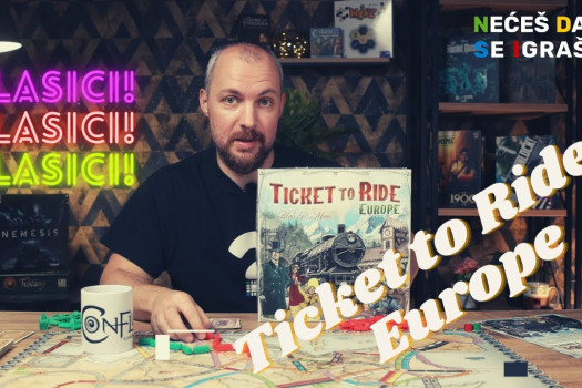 Ticket To Ride Europe - jedan od istinskih klasika među društvenim igrama (Prikaz)