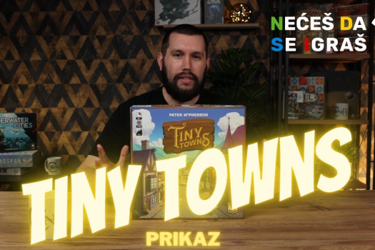 Tiny Towns - društvena igra o šumskim životinjama u ulozi graditelja (Review)