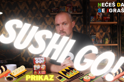 Sushi go! - savršena kartaška igra za decu i porodicu (prikaz / review)