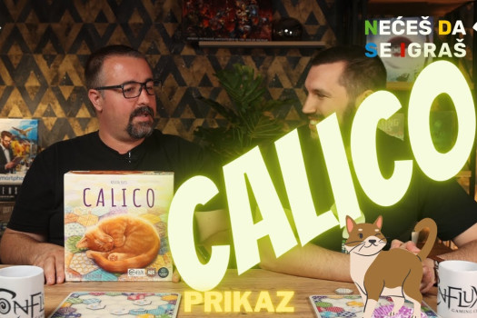 Calico - strateška puzzle igra sa mačkama, zakrpama i dugmićima za celu porodicu (prikaz / review)