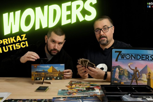 7 Wonders - prikaz društvene igre i utisci