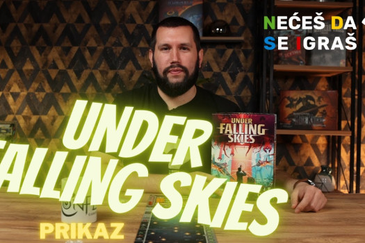 Under Falling Skies - Solo društvena igra na temu Rata Svetova (prikaz)