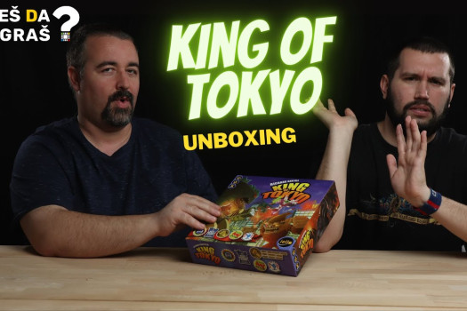 King Of Tokyo - unboxing (otvaranje društvene igre)