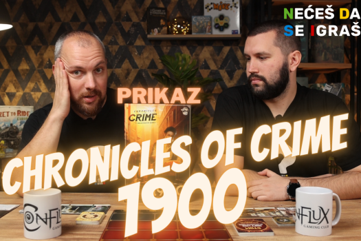 Chronicles of Crime:1900 - Hibridna igra sa kartama, aplikacijom i fantastičnim pozadinskim pričama